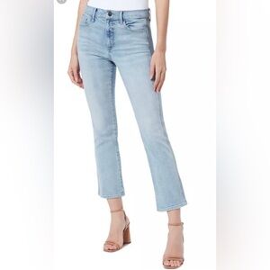 NWT SaM EDELMAN Linnie Kick Flare Ankle Jeans in Arctic Blue  Size 27